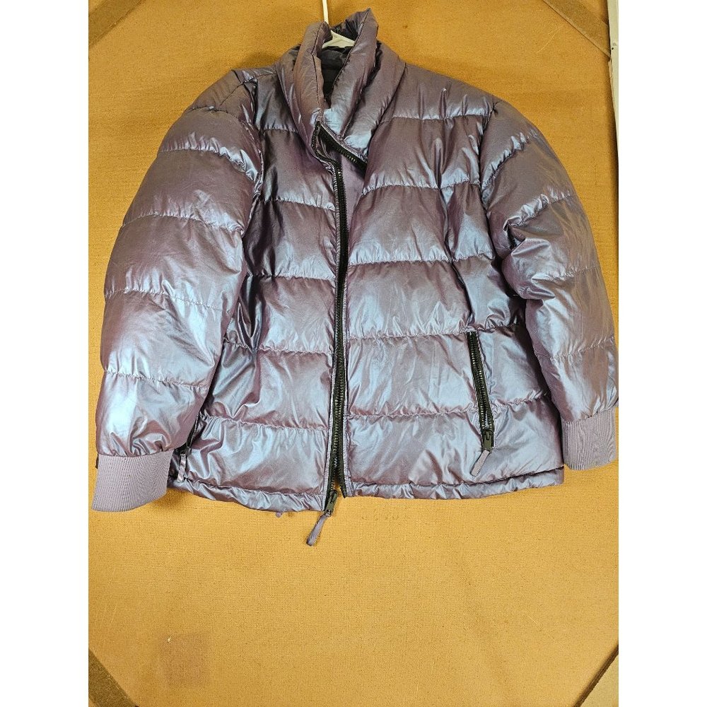 Wild Fable Women's Size XXL Puffer Jacket Iridescent Dark Purple